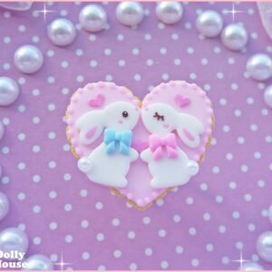 Lovely Bunnies Cookie Ring by Dolly House