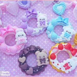 Kawaii Dessert Key Charms by Dolly House
