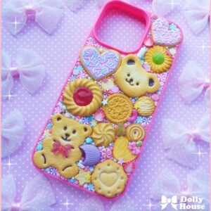 Kawaii Cookie Wonderland iPhone 16 Pro Max Case by Dolly House