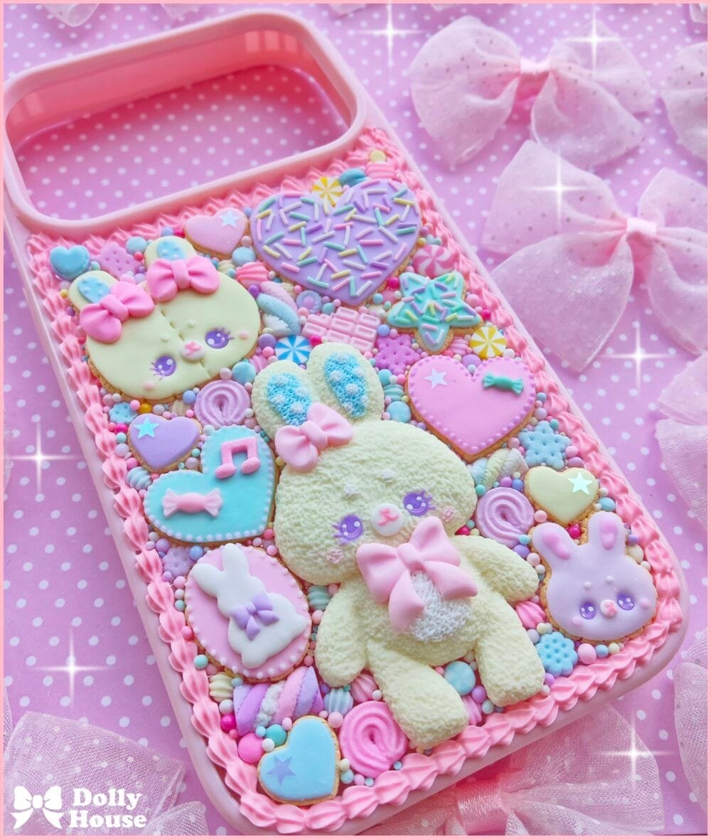 Kawaii Bunny Melody iPhone 17 Pro Case by Dolly House