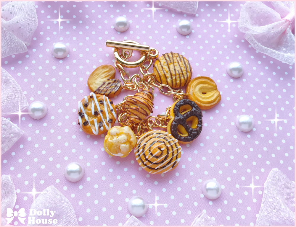 Sweet Bakery Dream Charm Bracelet by Dolly House