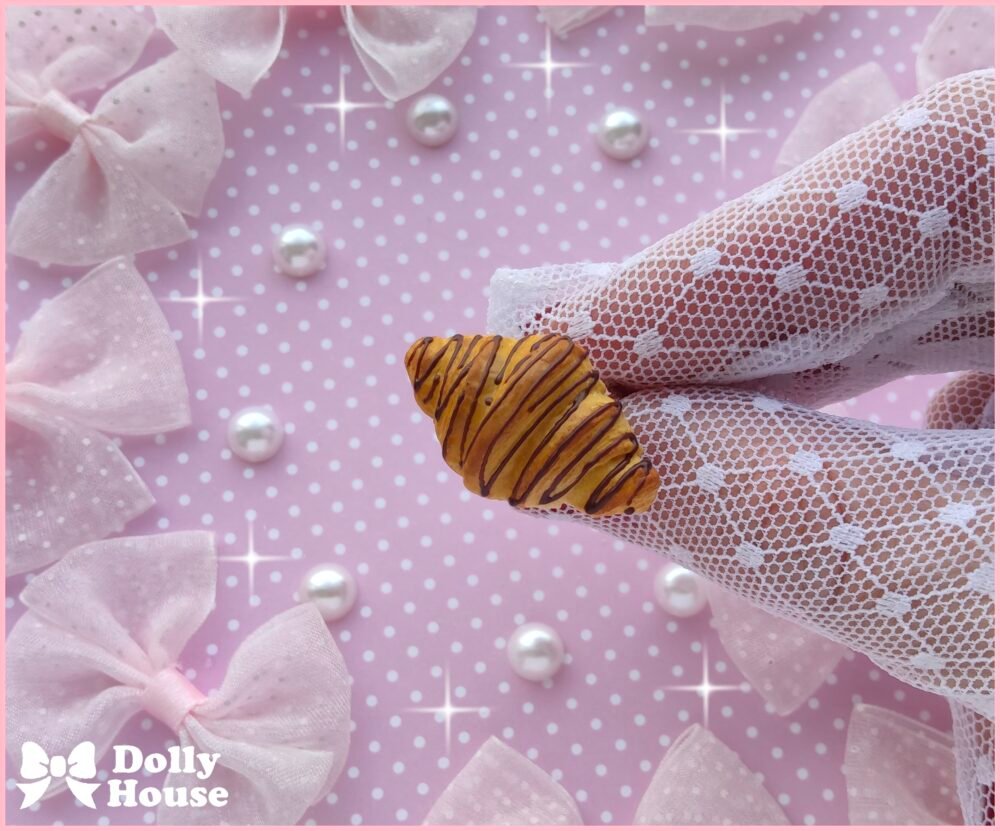 Sweet Croissant Dream Ring by Dolly House